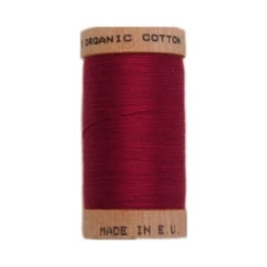 Organic sewing thread, Scanfil Burgundy 4806