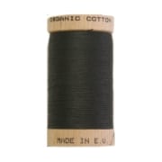 Organic sewing thread, Scanfil Charcoal 4833