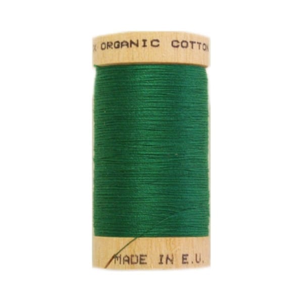 Organic sewing thread, Scanfil Kelly Green 4821