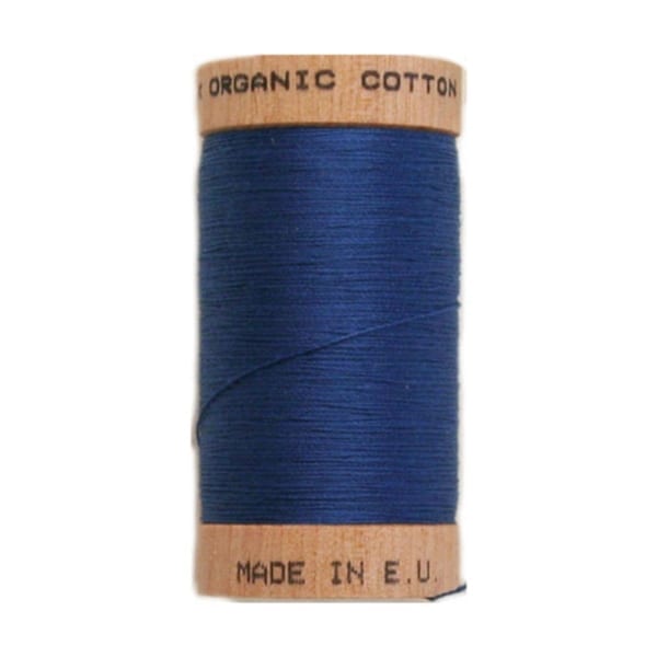 Organic sewing thread, Scanfil Royal Blue 4817