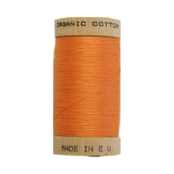 Organic sewing thread, Scanfil Tangerine 4804
