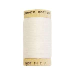 Organic sewing thread, Scanfil 4800 white
