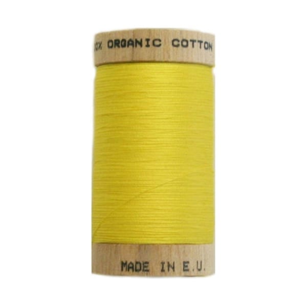 Organic sewing thread, scanfil yellow 4803