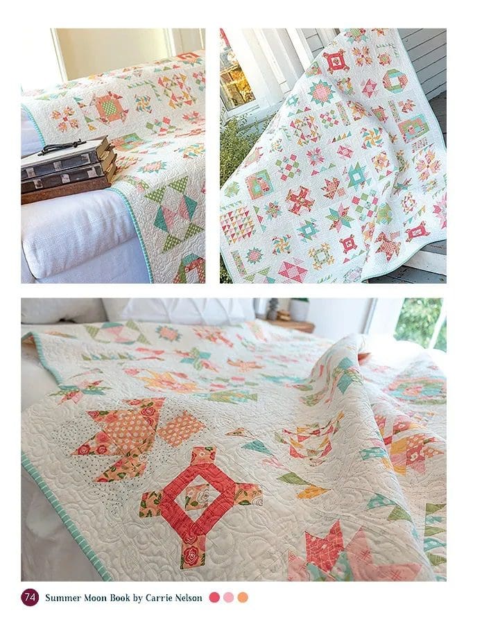 Kaleidoscope Quilt and Cross Stitch Book by Lori Holt